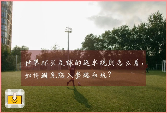 世界杯买足球的返水规则怎么看,如何避免陷入套路和坑?